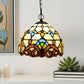 CDH 10" Tiffany Pendant Lamp with 20cm lamp shade (12025SPS)