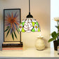 CDH 10" Tiffany Pendant Lamp with 20cm lamp shade (100162SP)