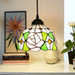 CDH 10" Tiffany Pendant Lamp with 20cm lamp shade (100162SP)