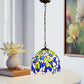 CDH 10" Tiffany Pendant Lamp with 20cm lamp shade (16039SP)