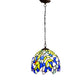 CDH 10" Tiffany Pendant Lamp with 20cm lamp shade (16039SP)