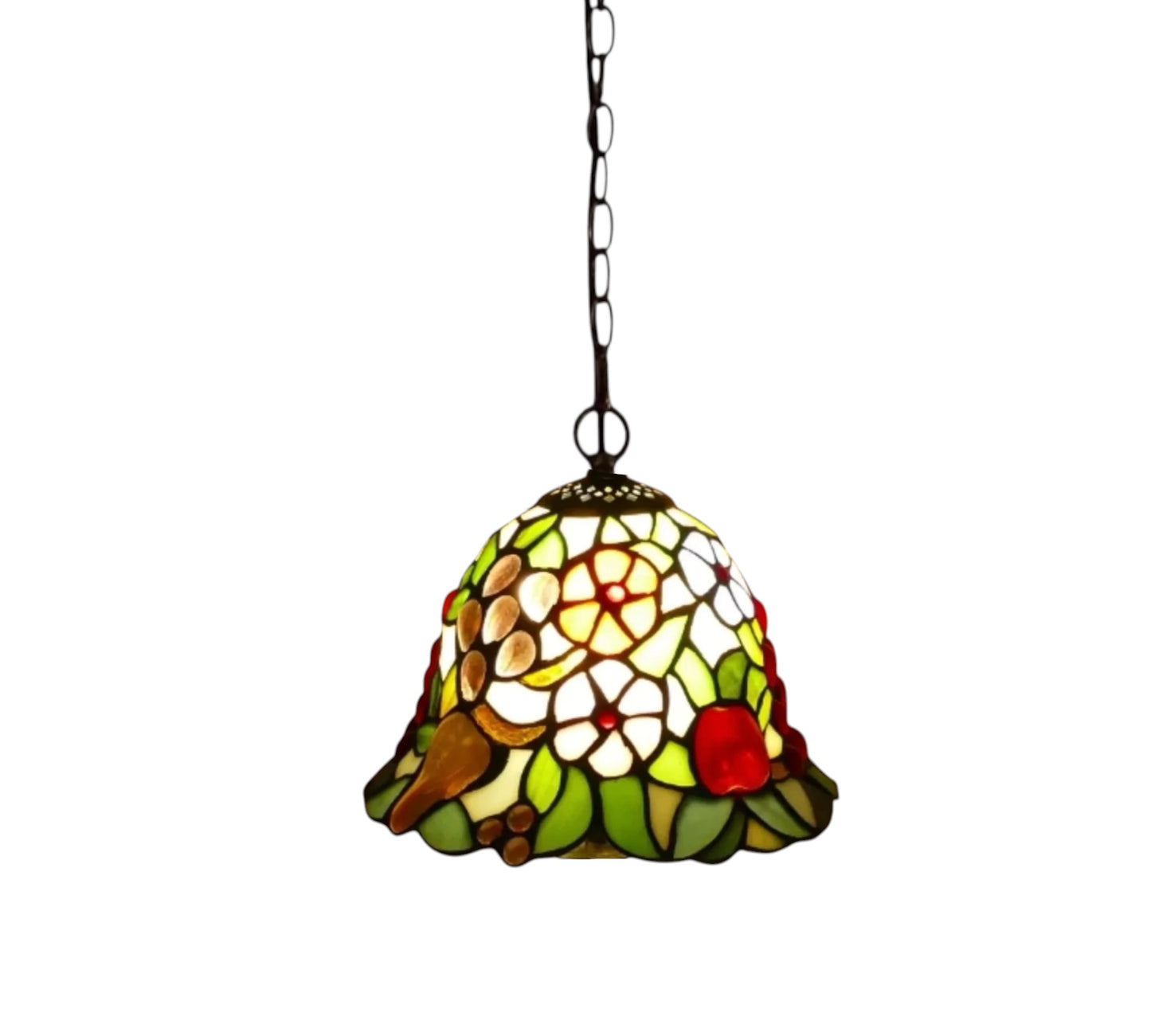 CDH 10" Tiffany Pendant Lamp with 20cm lamp shade (100161P)