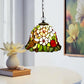 CDH 10" Tiffany Pendant Lamp with 20cm lamp shade (100161P)