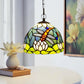 CDH 10" Tiffany Pendant Lamp with 20cm lamp shade (100165P)