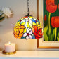 CDH 10" Tiffany Pendant Lamp with 20cm lamp shade (100163P)