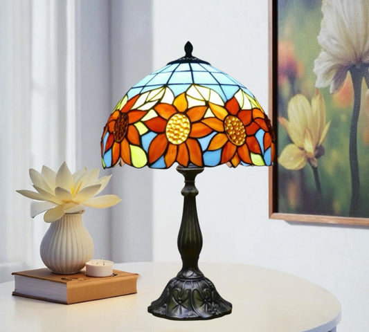 CDH 12" Tiffany Table Lamp (12702B)