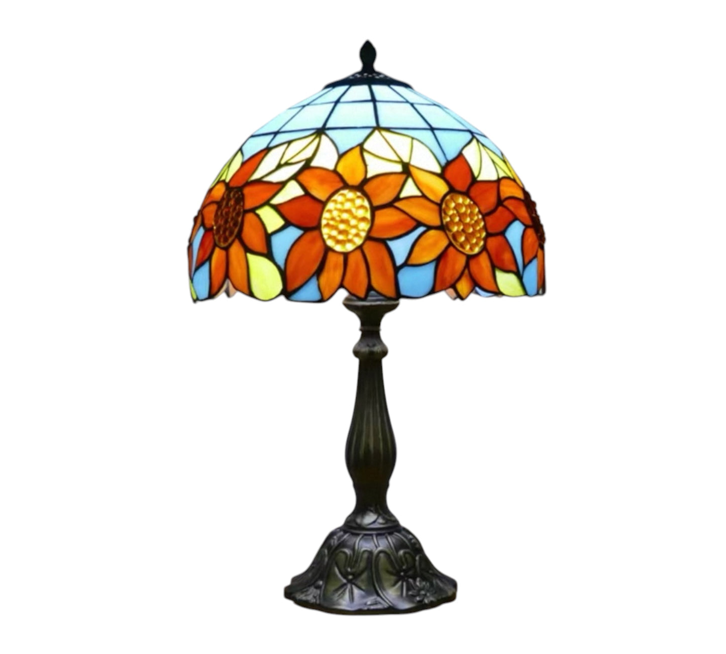 CDH 12" Tiffany Table Lamp (12702B)