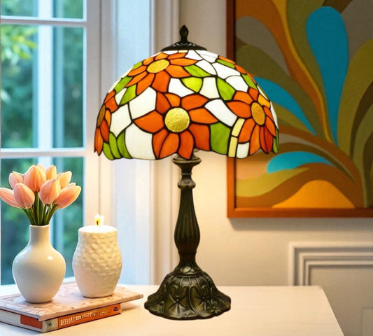 CDH 12" Tiffany Table Lamp (12068B)