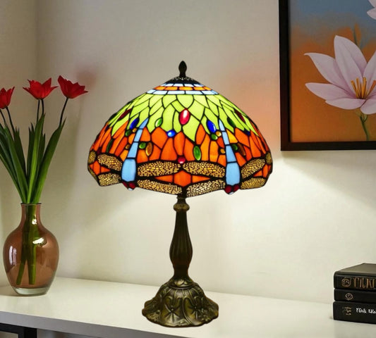 CDH 12" Tiffany Table Lamp (12062B)