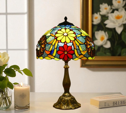 CDH 12" Tiffany Table Lamp (15039B)