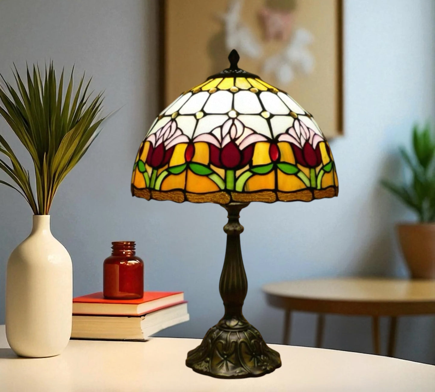 CDH 12" Tiffany Table Lamp (12009)