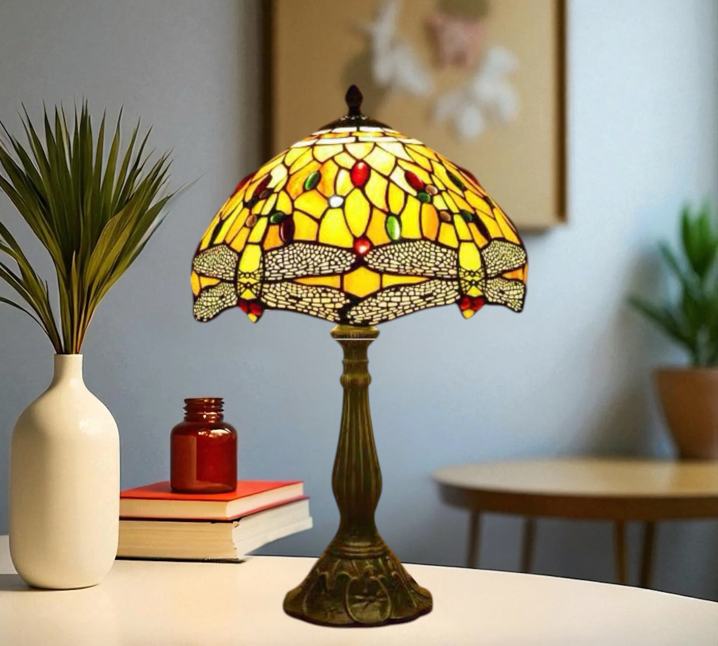 CDH 12" Tiffany Table Lamp (15005T)