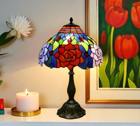 CDH 12" Tiffany Table Lamp (12063B)