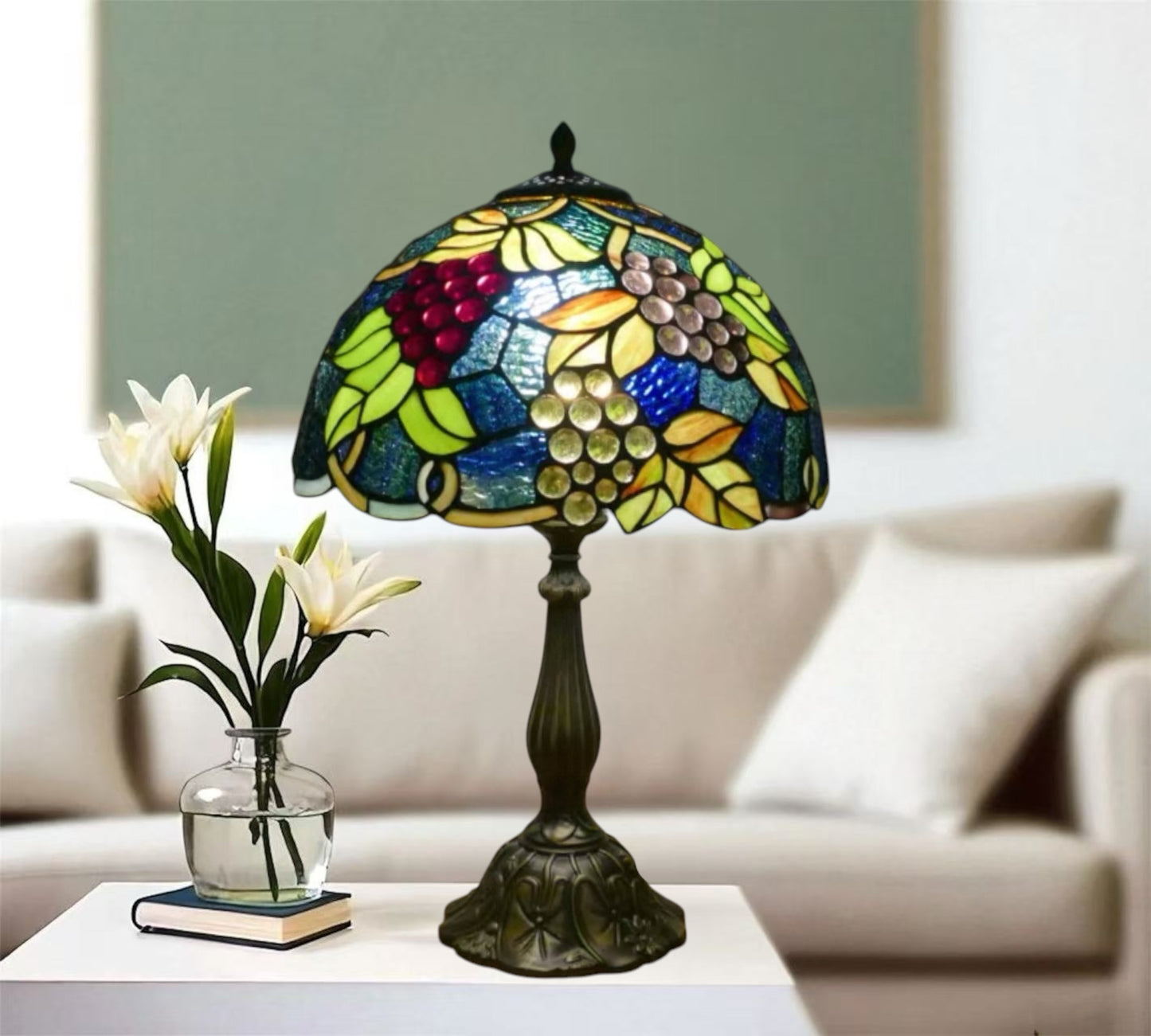 CDH 12" Tiffany Table Lamp (16938T)