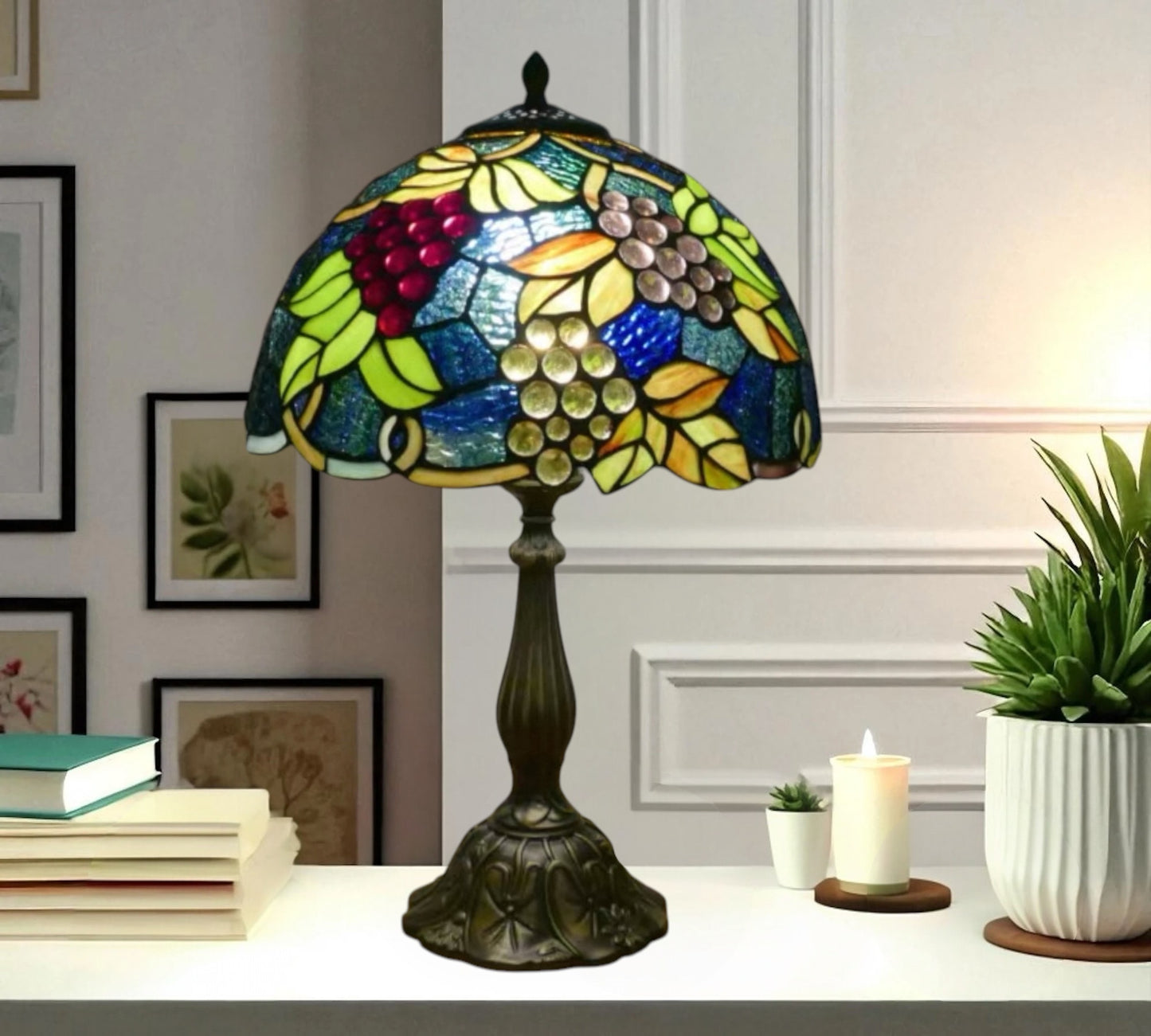 CDH 12" Tiffany Table Lamp (16938T)