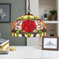 CDH 12" Tiffany Pendant Lamp 30cm shade (12081C)
