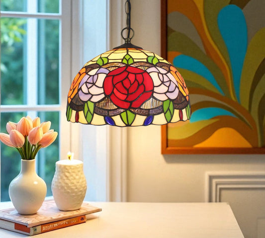 CDH 12" Tiffany Pendant Lamp 30cm shade (12081C)