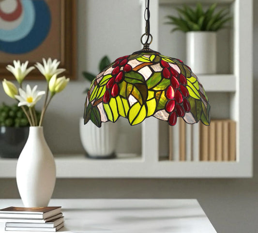 CDH 12" Tiffany Pendant Lamp 30cm shade (16059APP)