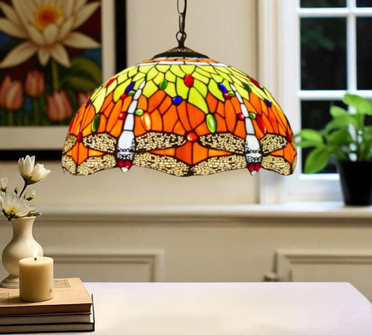 CDH 16" Tiffany Pendant Lamp 40cm shade (16812C)
