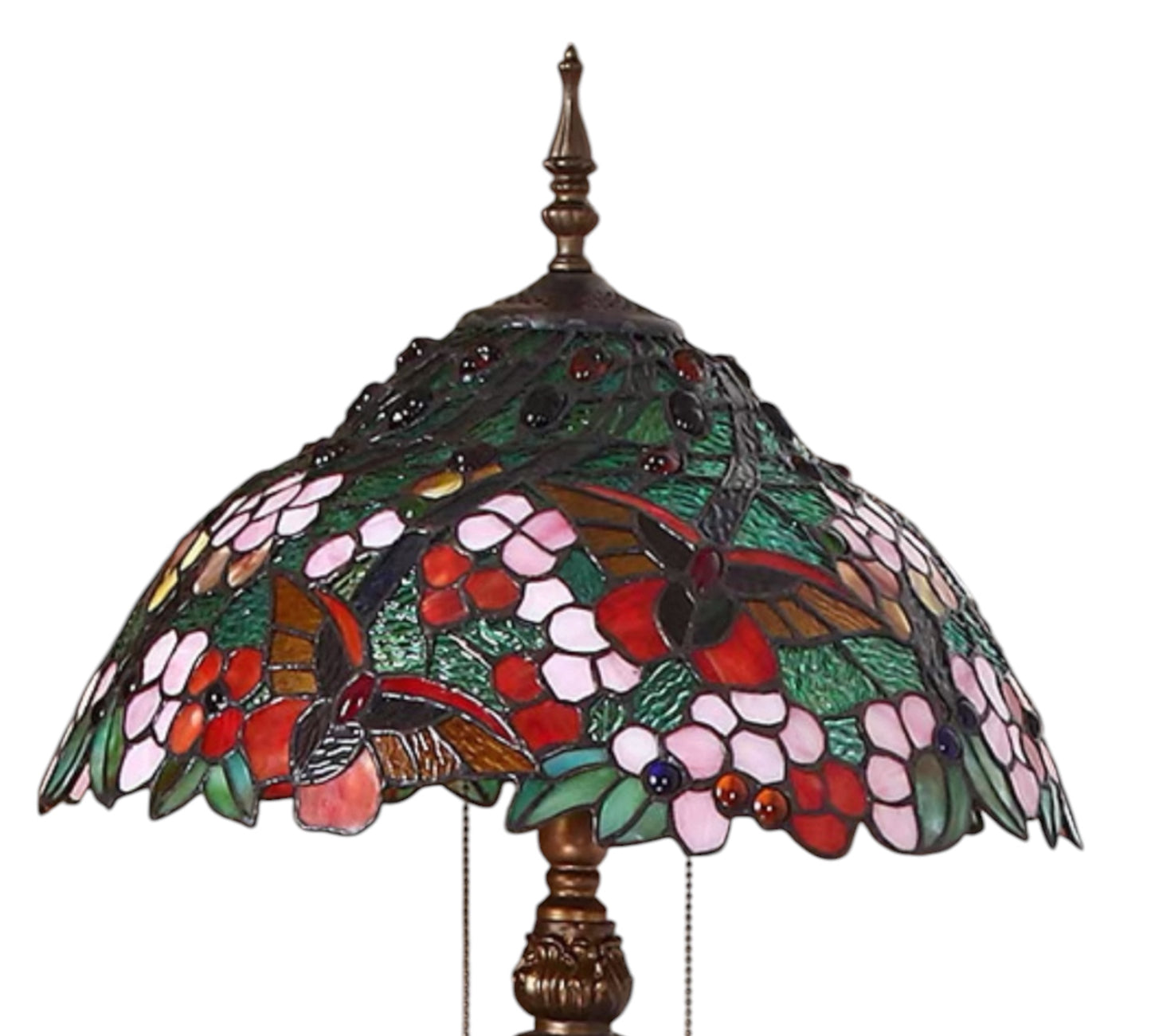 CDH Tiffany Floor Lamp (16075) 16" 40CM Shade
