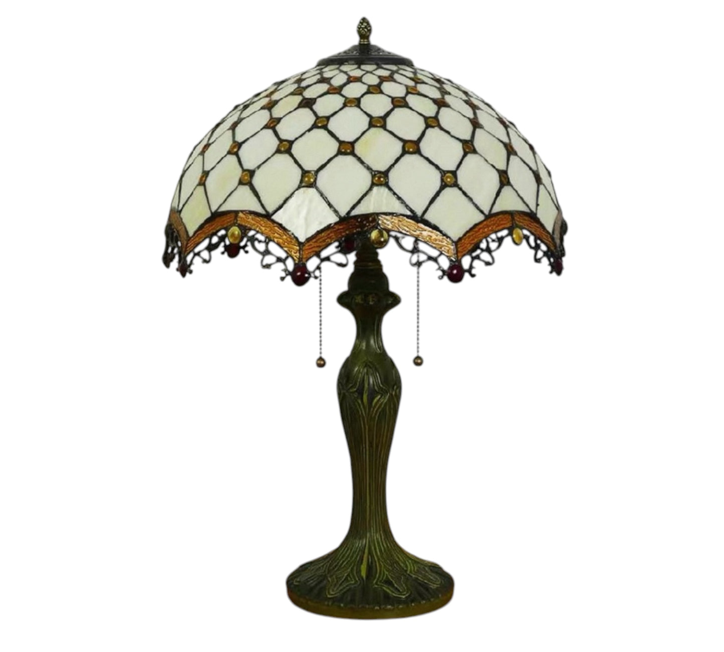 CDH 16" Tiffany Table Lamp 40cm Shade (16058T)
