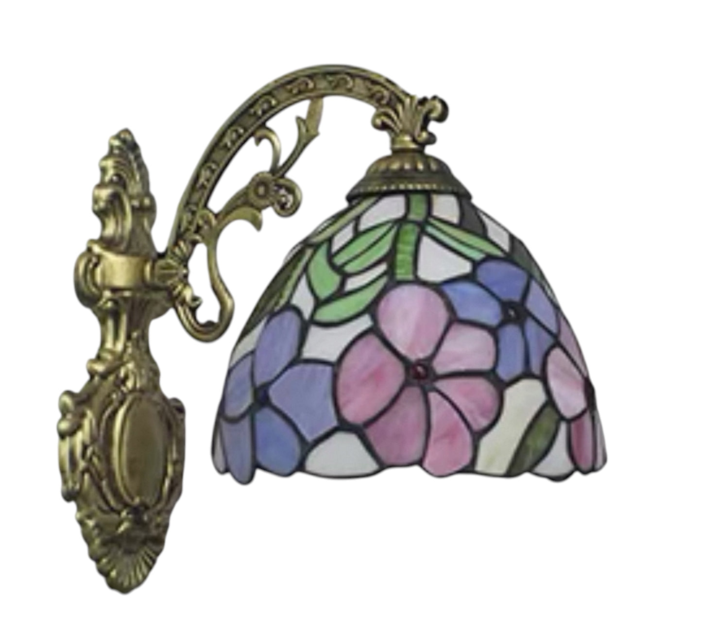 CDH Tiffany Wall Lights with 20cm Shade (12098W)