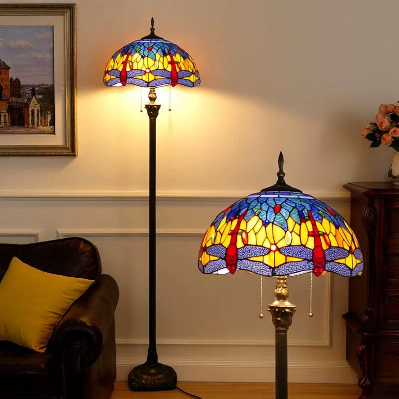 CDH Tiffany Floor Lamp (16117) 16" 40CM Shade
