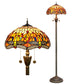 CDH Tiffany Floor Lamp (16035T) 16" 40CM Shade