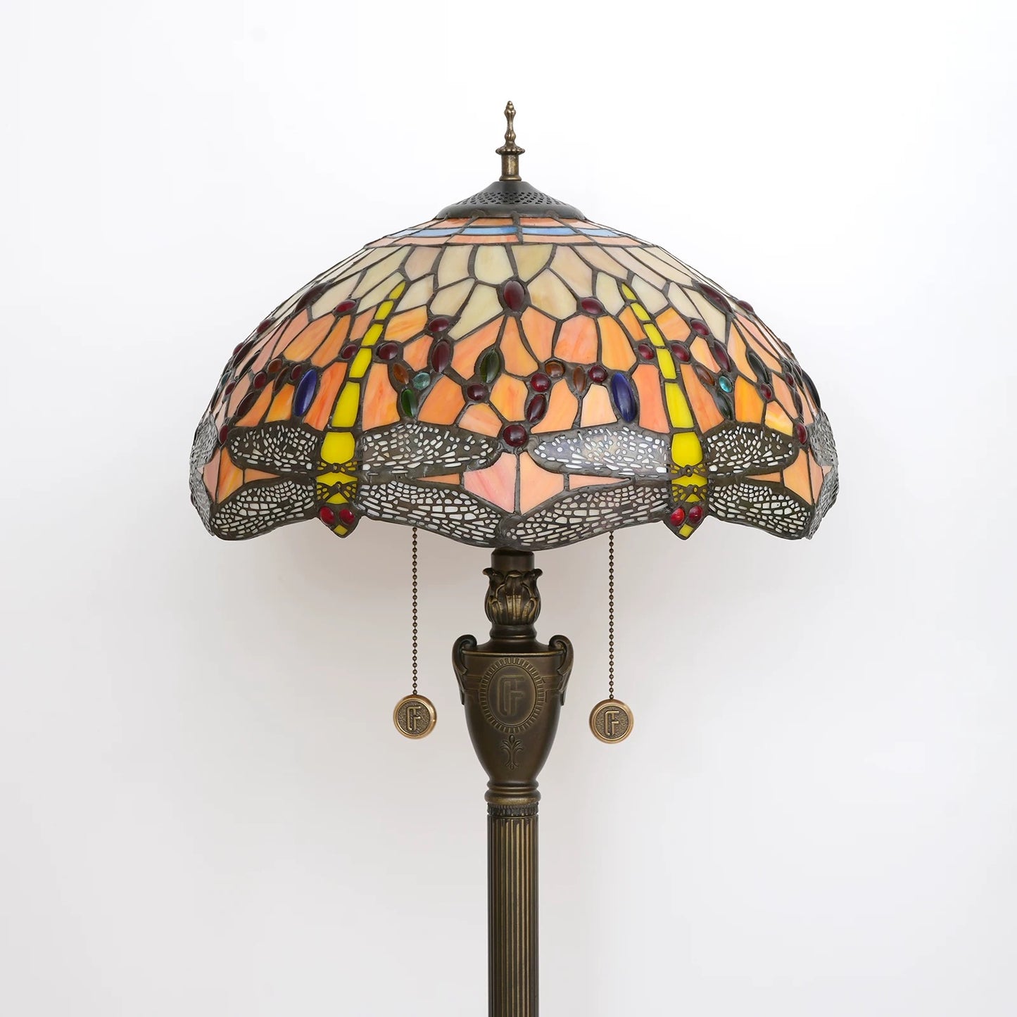 CDH Tiffany Floor Lamp (16035T) 16" 40CM Shade