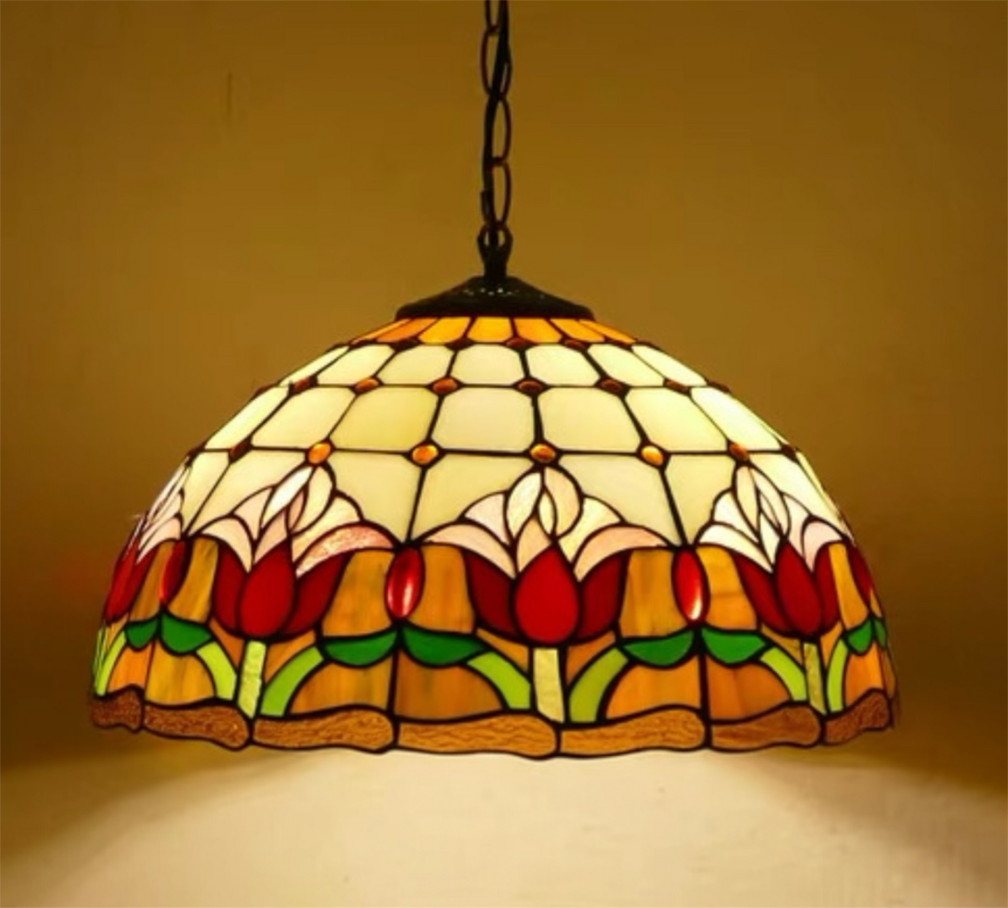 CDH 16" Tiffany Pendant Lamp 40cm shade (15017C)