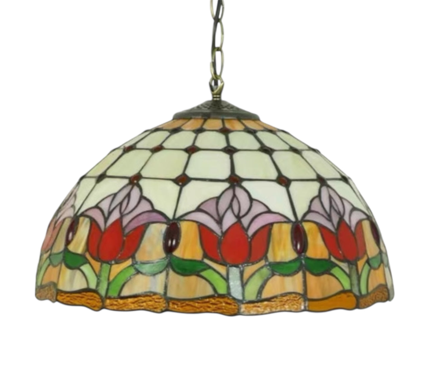 CDH 16" Tiffany Pendant Lamp 40cm shade (15017C)