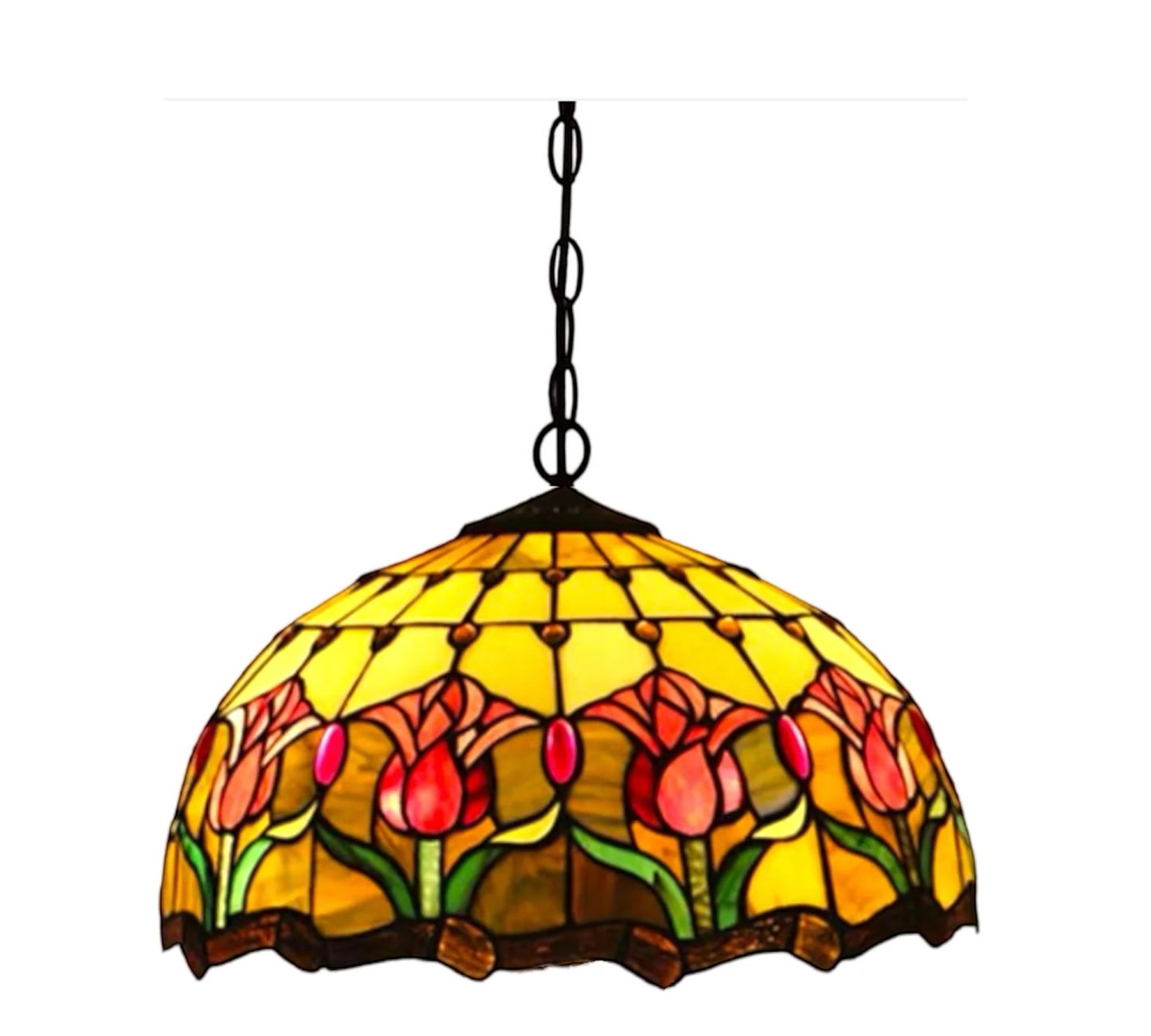 CDH 16" Tiffany Pendant Lamp 40cm shade (15032C)