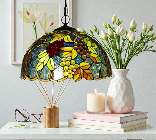 CDH 16" Tiffany Pendant Lamp 40cm shade (15020C)