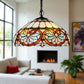 CDH 16" Tiffany Pendant Lamp 40cm shade (15059C)