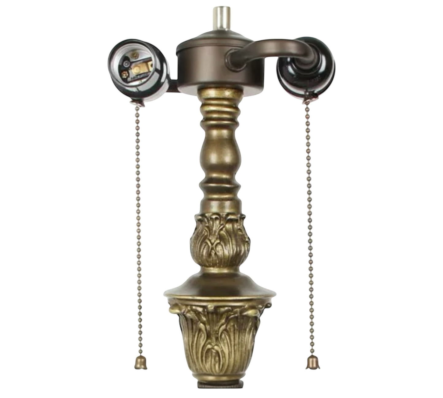 CDH Tiffany Floor Lamp Base 170cm high with 2 bulbs fittings (17002)