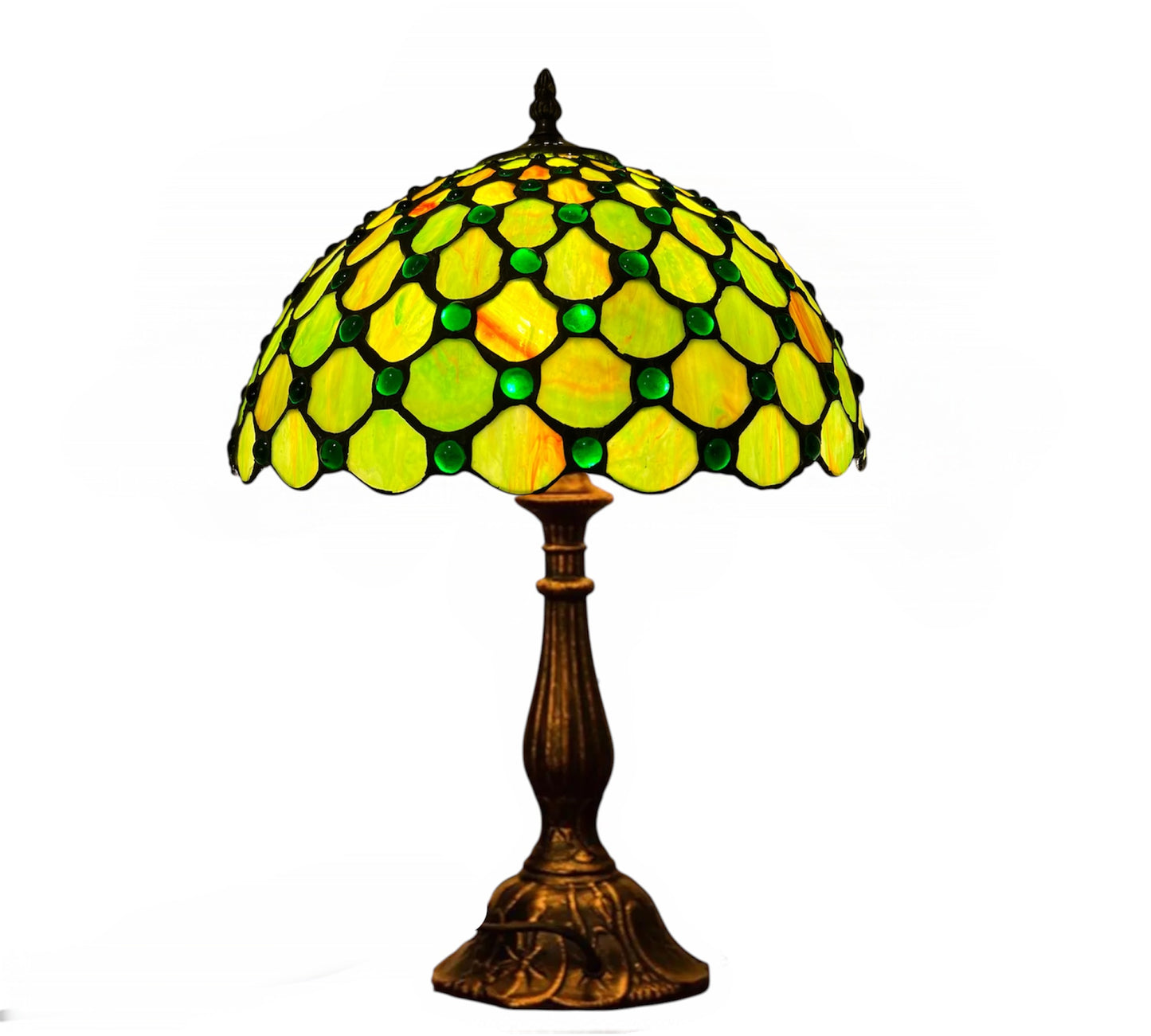 CDH 12" Tiffany Table Lamp (12021D)