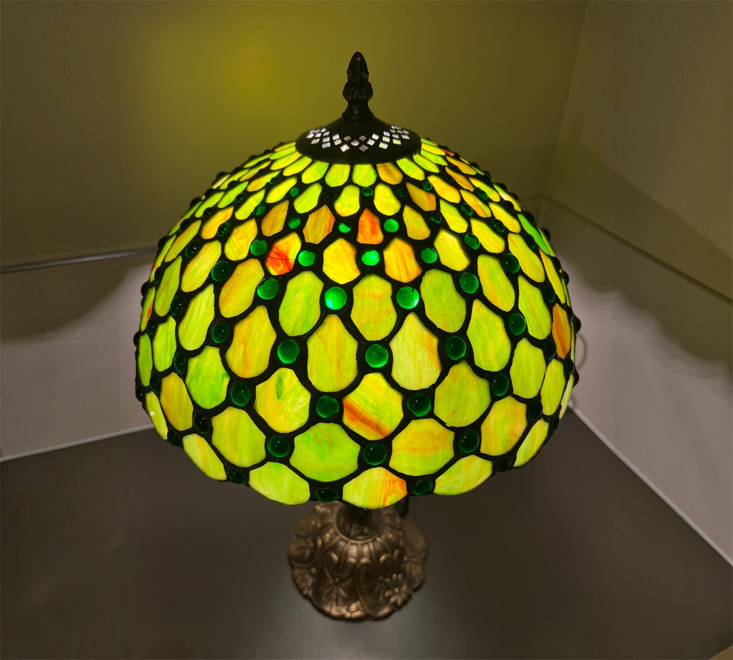 CDH 12" Tiffany Table Lamp (12021D)