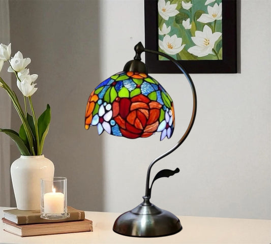 CDH Tiffany Table Lamp with 20cm Shade (100163M)