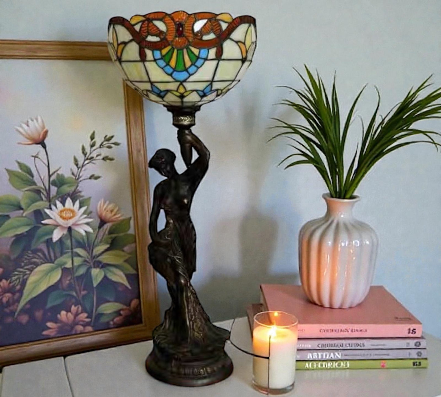 CDH 12" Tiffany Table Lamp (13100)