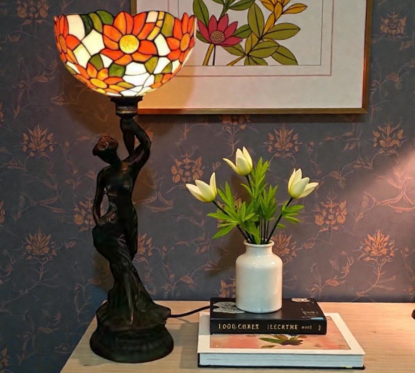 CDH 12" Tiffany Table Lamp (13105)