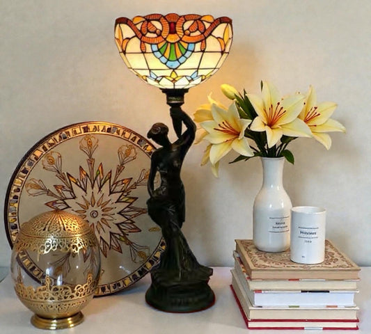 CDH 12" Tiffany Table Lamp (13100)