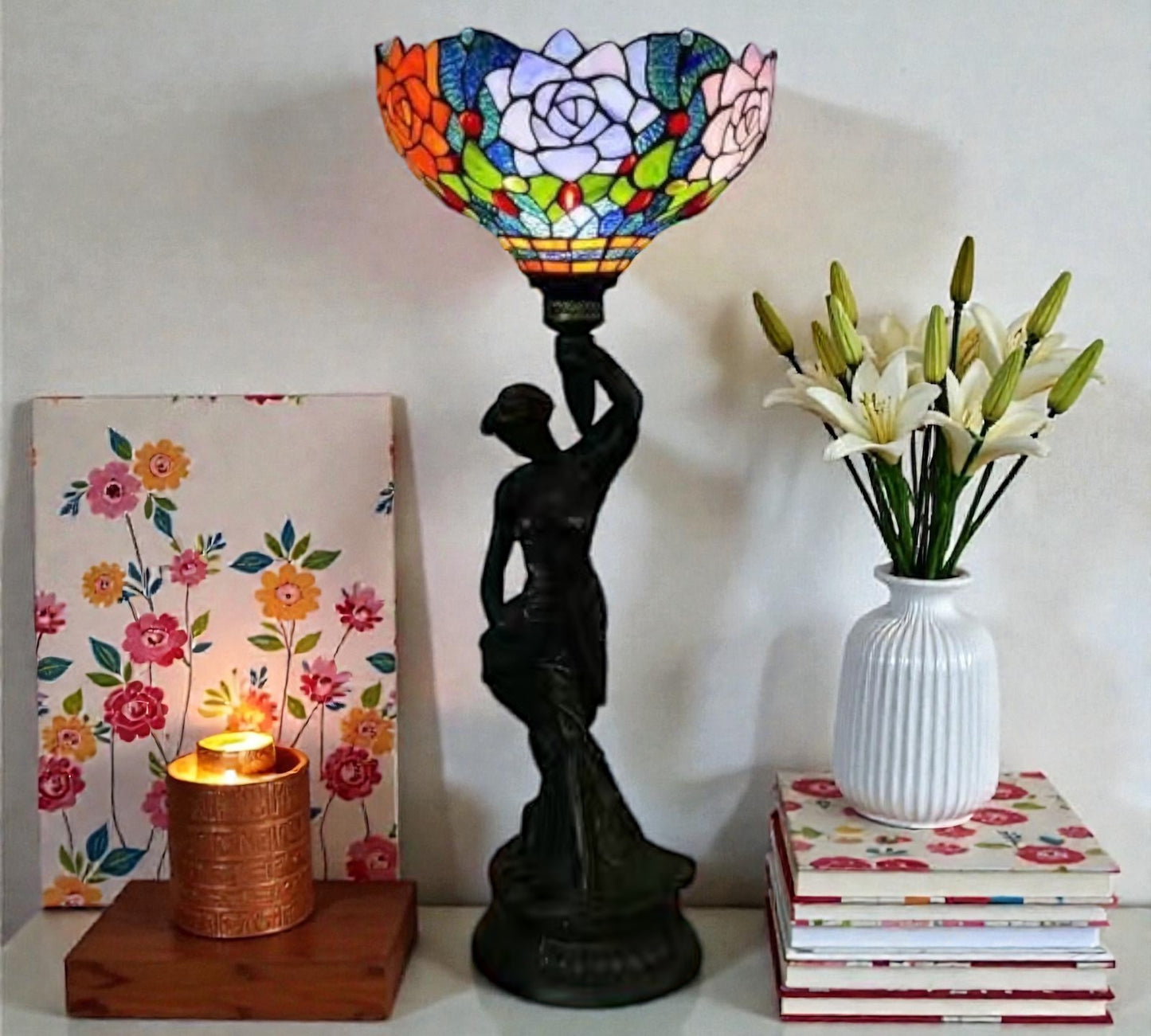 CDH 12" Tiffany Table Lamp (13102)