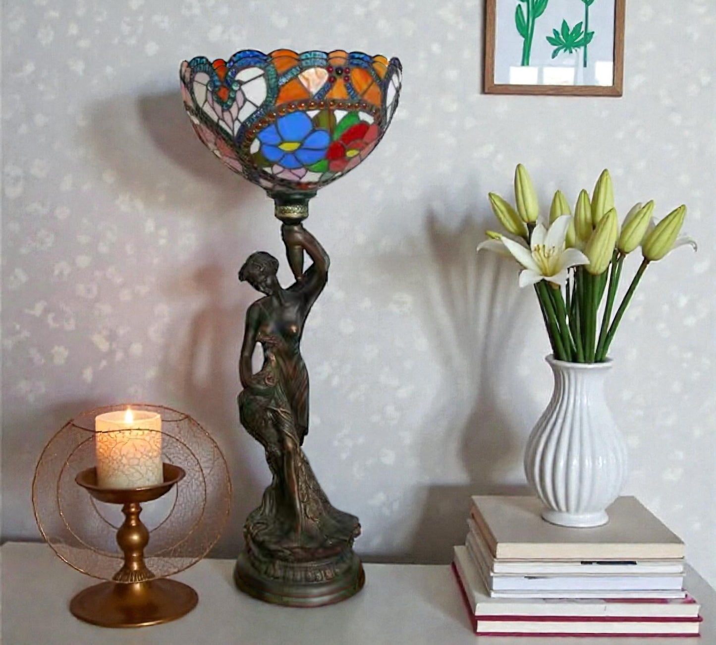 CDH 12" Tiffany Table Lamp (13103)