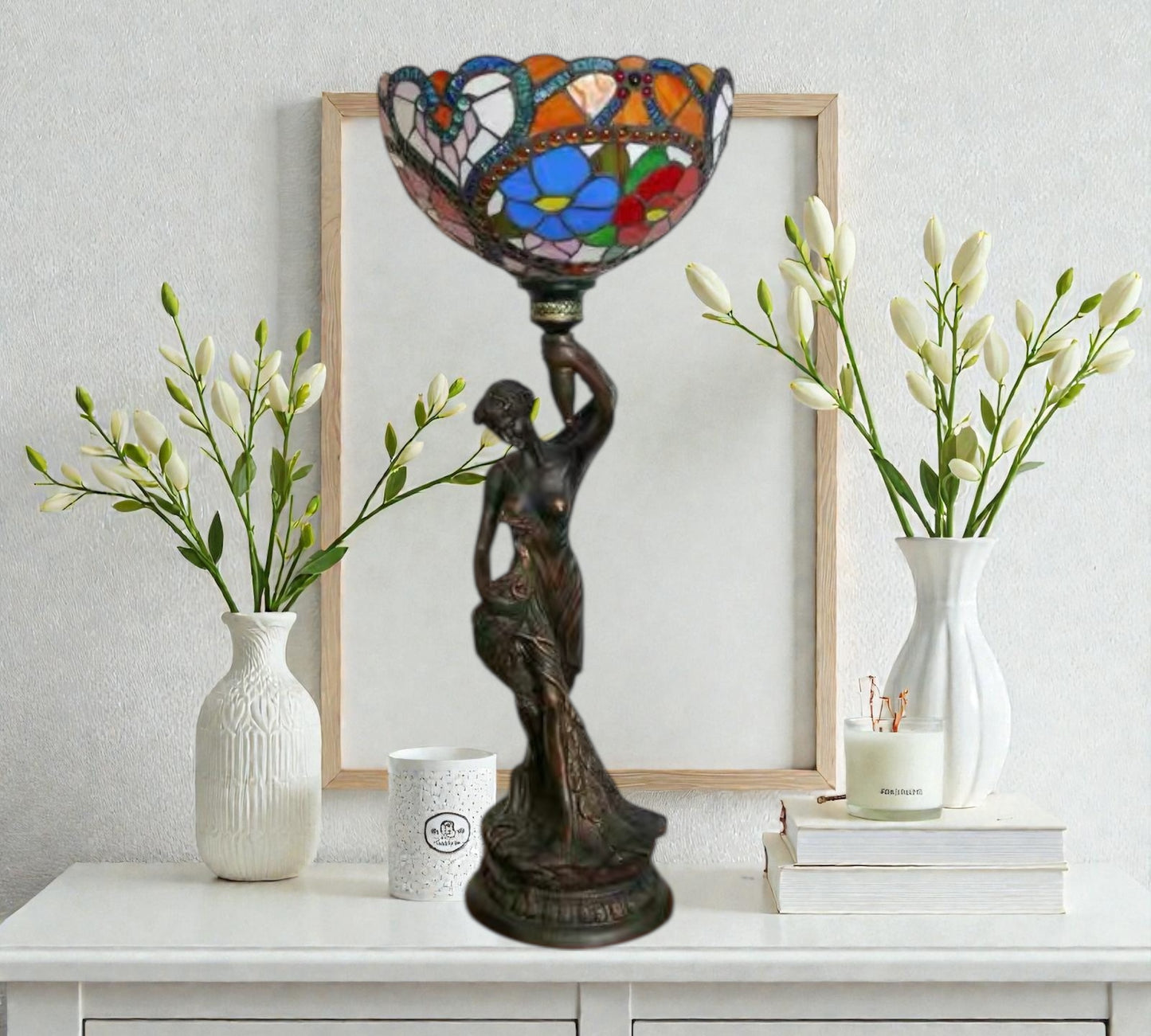 CDH 12" Tiffany Table Lamp (13103)