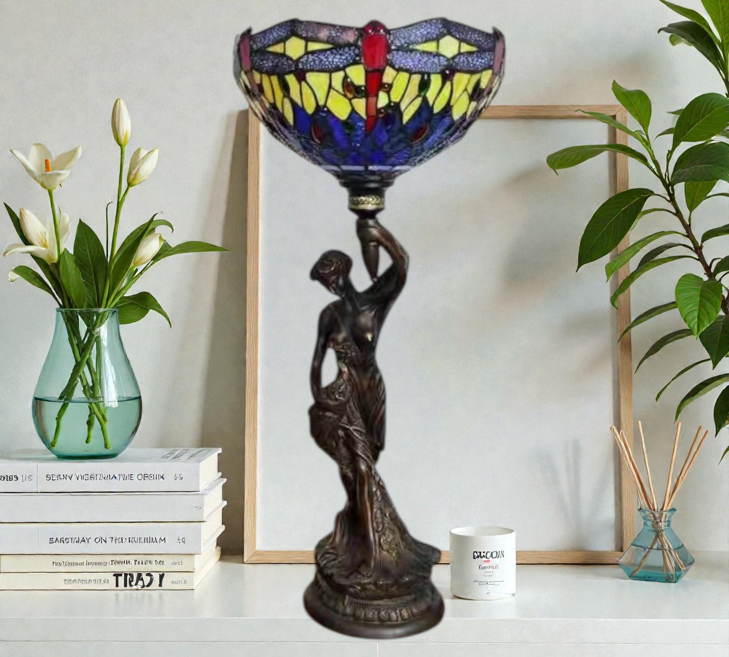 CDH 12" Tiffany Table Lamp (13108)