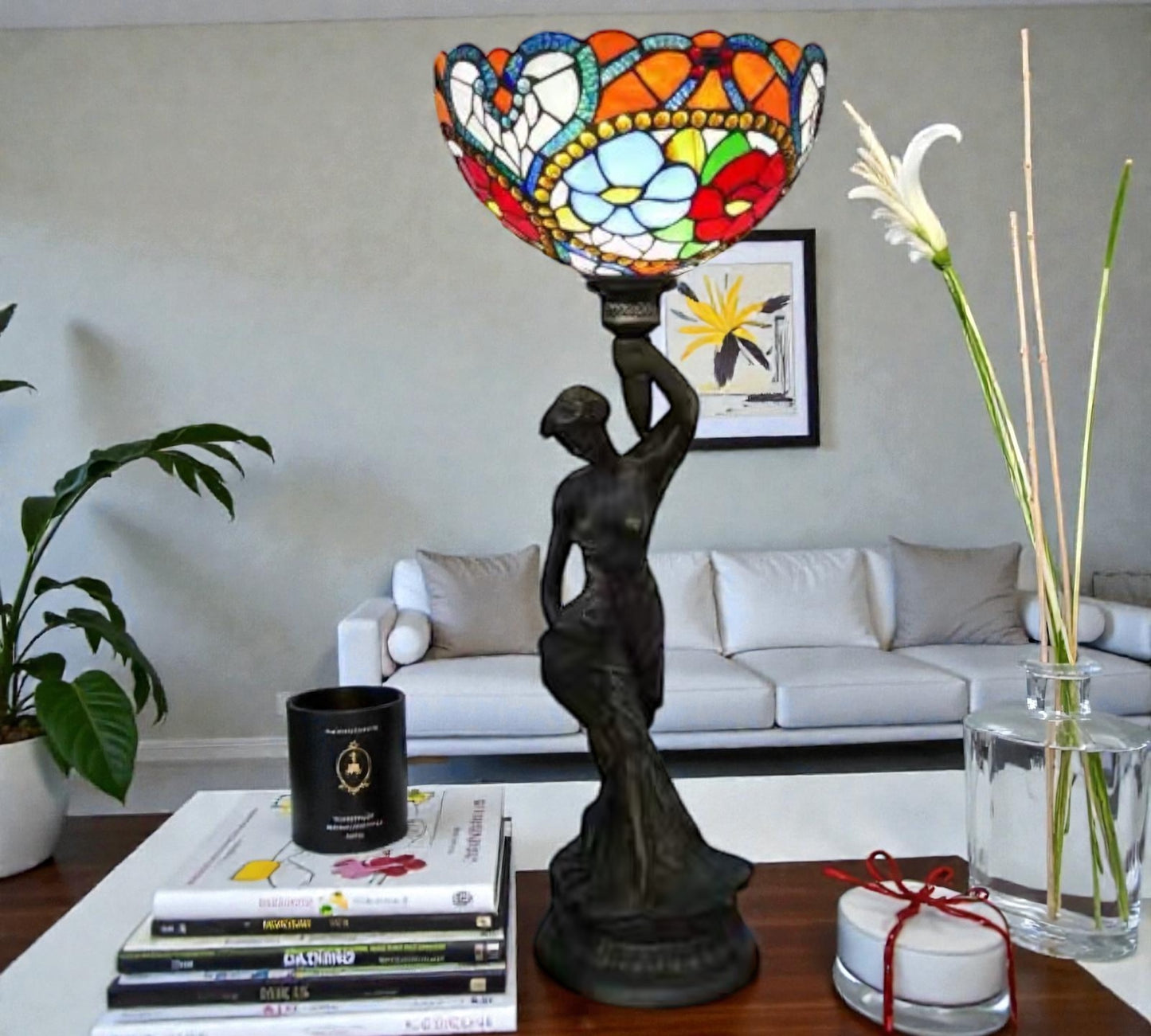 CDH 12" Tiffany Table Lamp (13103)