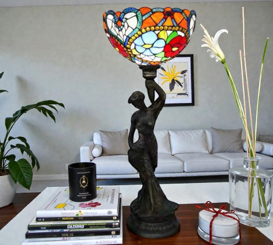 CDH 12" Tiffany Table Lamp (13103)