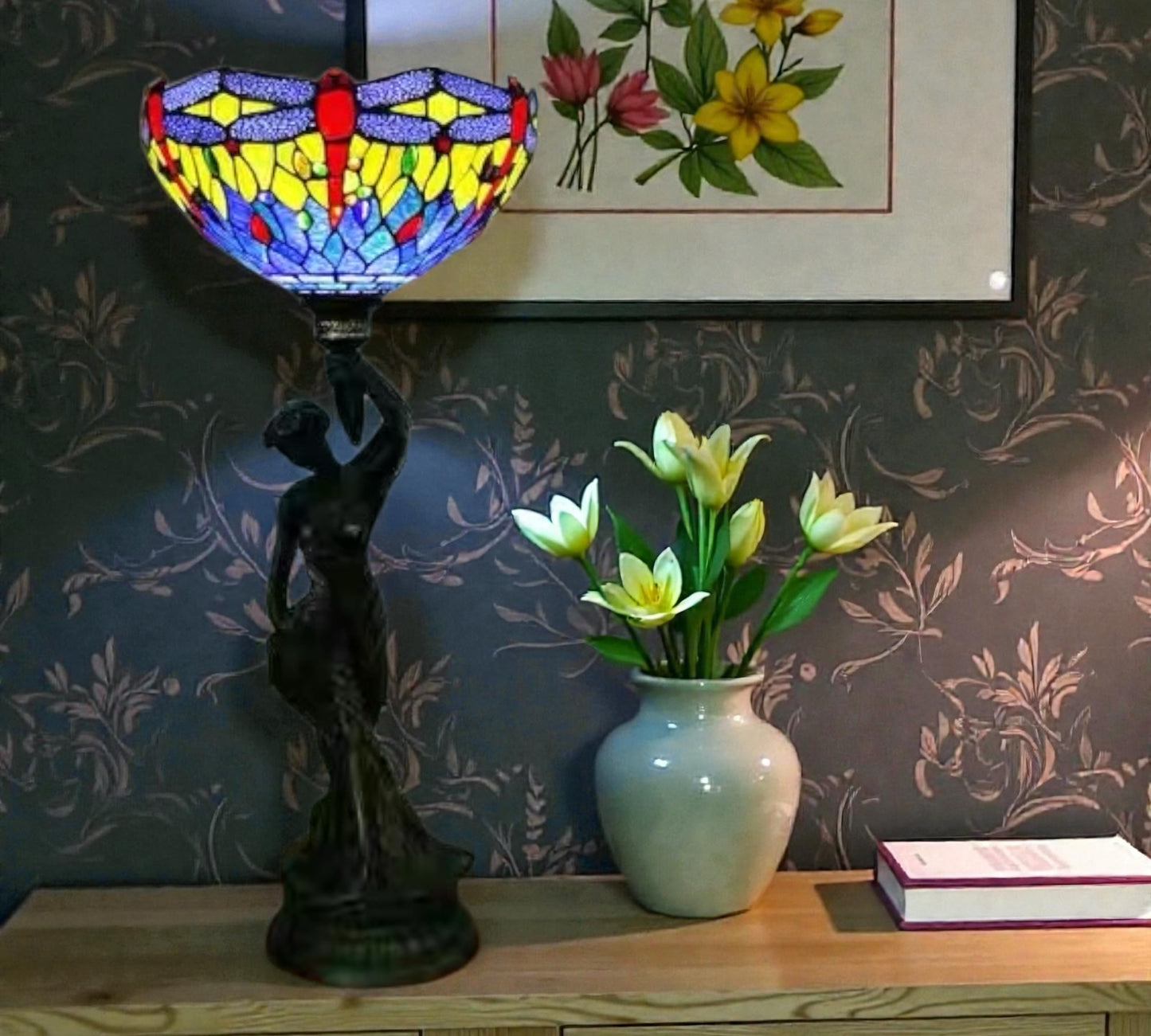 CDH 12" Tiffany Table Lamp (13108)