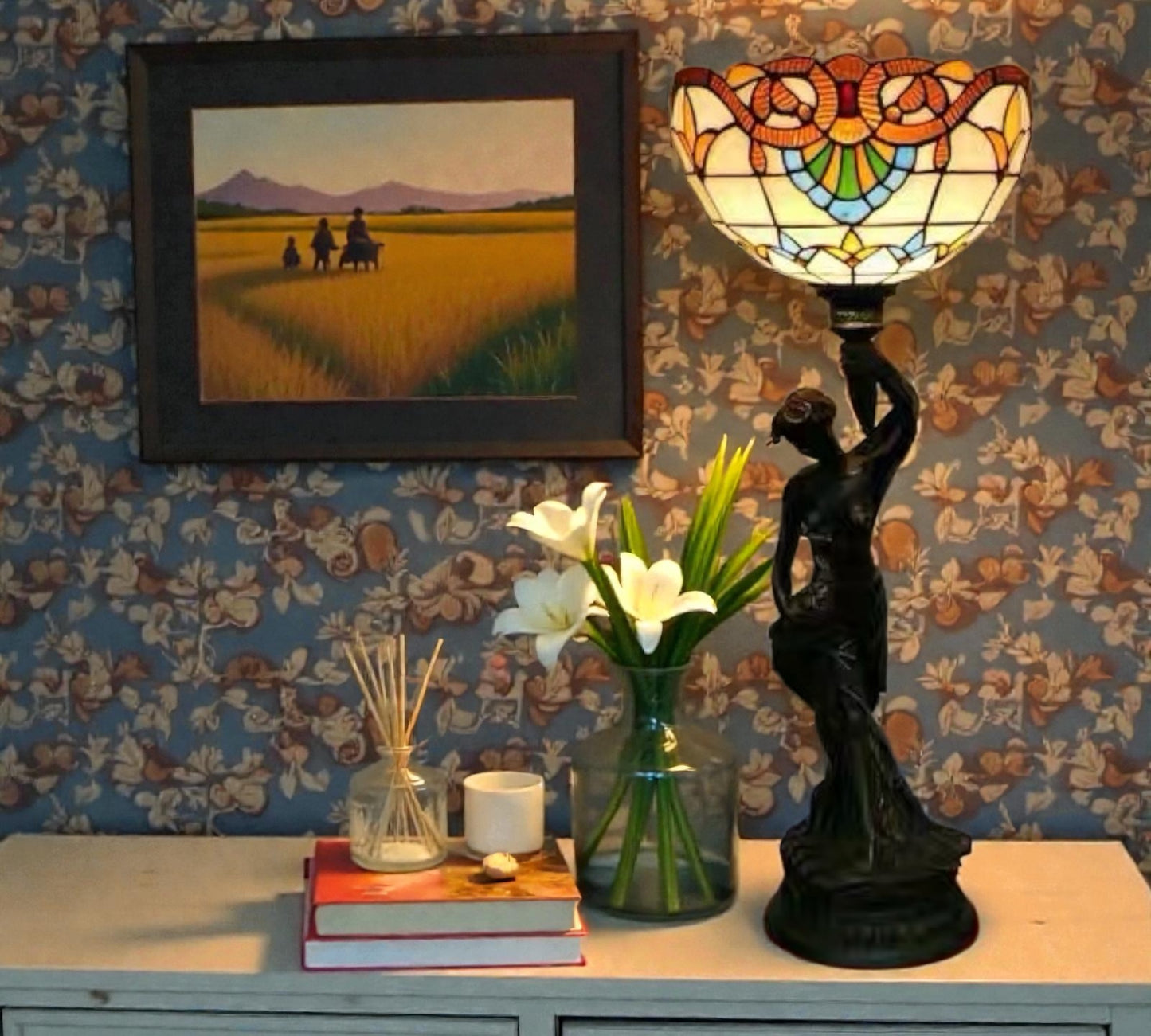 CDH 12" Tiffany Table Lamp (13100)