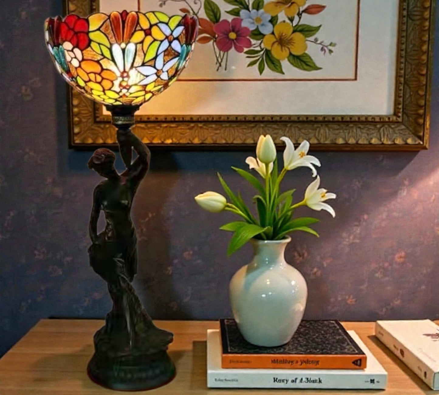 CDH 12" Tiffany Table Lamp (13101)